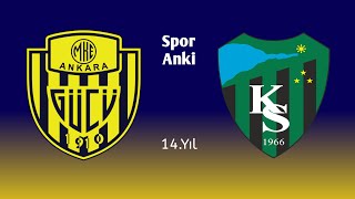 CANLI YAYIN  MKE ANKARAGÜCÜ  KOCAELİSPOR MAÇ SONU [upl. by Wandy551]