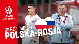 U21 Zobacz skrót WYGRANEGO meczu POLSKA  ROSJA 10 [upl. by Anam]