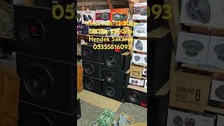 Reiss rıch12 30cm 5000w 2500rms Mahzen Sound Hendek Sakarya 05355816093 [upl. by Naitirb669]