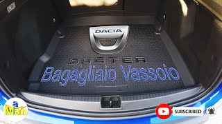 Dacia Duster 2020 Bagagliaio Vassoio Originale Unboxing e Recensione [upl. by Jacey]