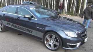 MB CLS 63 AMG55 BiTurbo TTR PPPerformance Stage 2 on Moscow Unlim 500 [upl. by Etnaik203]