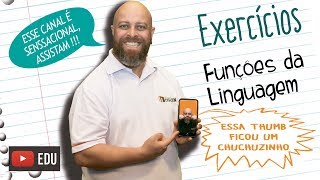 Exercícios de Funções da Linguagem Prof Noslen [upl. by Byran375]