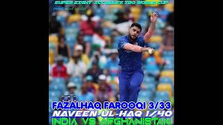 Fazalhaq Farooqi Bowling 🔥NaveenulHaq Yorker ind vs afg 😱💥💯 [upl. by Nothsa]