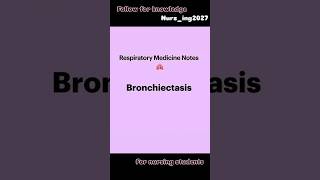 Bronchitis for GNM 2nd year students respiratory system ✨🫰🏻💞🥼✨ biology anatomy oxygensaturation [upl. by Odnalo]