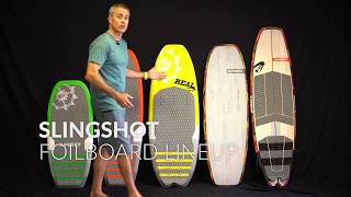 2019 Slingshot Foilboard lineup Overview [upl. by Atibat]