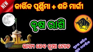 ବୃଷ ରାଶି କାର୍ତ୍ତିକ ପୂର୍ଣ୍ଣିମା ଠାରୁ ଶନି ମାର୍ଗୀ  brusha Rashi November 2024 Taurus Shani Margi [upl. by Erasmo103]