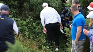 Shane Lowry launches Xrated rant at cameraman at The Open Championship on Friday [upl. by Yelats]