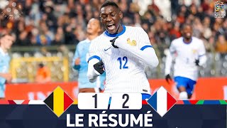 Belgique France  12  Le Résumé  Ligue des nations 202425  france belgique [upl. by Rheinlander]