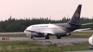 Nolinor  2 Boeing 737200  CGNLN amp CGTUK  ValdOr CYVO [upl. by Atnahs]