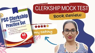 PSC Clerkship Practice Set Book Review  Mock test book for Clerkship Exam 2024 psc clerkship [upl. by Pisano]