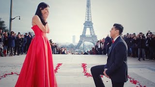 Bollywood Proposal In Paris Warning YOU MAY CRY [upl. by Oek58]