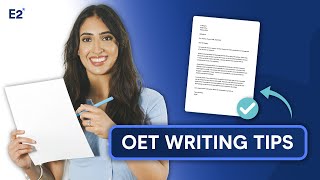 OET Writing Test  Tips amp Tricks for a high score [upl. by Assedo]