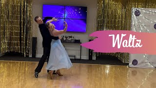 Waltz Show Dance at Ultimate Ballroom Dance Studio [upl. by Ayanet]