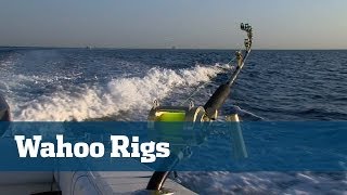 Rigging For High Speed Wahoo  Florida Sport Fishing TV  Rigging Stations keep You Hooked Up [upl. by Kayle40]