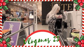 VLOGMAS ❄ Ziua 23 ❄ Cumparaturi alimentare de Craciun pe ultima suta de metri ❄ [upl. by Gerfen]