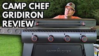 The ALL NEW Camp Chef Gridiron  Full Review Bread Test Temp Checks and Seasoning [upl. by Niajneb]