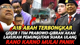 ANIES MULAI PANIK  TIM PRABOWOGIBRAN BONGKAR SEMUA KEBU5UK4N ABAH SAMPAI AKAN LAKUKAN INI [upl. by Burd]