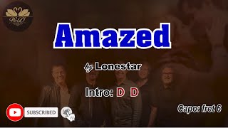 Amazed  Lonestar Lyrics and Chords [upl. by Edmonda]