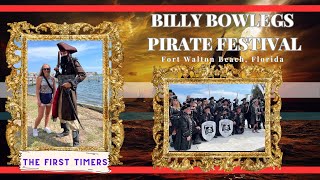 Billy Bowlegs Pirate Festival  Fort Walton Beach Florida  2023 4K [upl. by Hildegaard]