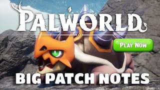 PALWORLD New Update is BIG 🔥 FULL PATCH NOTES [upl. by Liam]