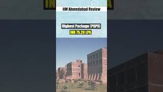 IIM Ahmedabad Review in 1 minute shorts [upl. by Nnairek976]