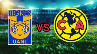 Tigresw vsClub América w partido de fútbol en vivo hoy México Liga MX Femenil [upl. by Ellesirg843]