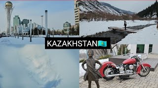 Winter tourism in snowy kazakhstan 🇰🇿 [upl. by Ydoj]