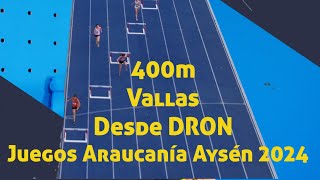 Atletismo 400m vallas femenino  Juegos Binacionales Araucanía Aysén 2024  Coyhaique [upl. by Tillfourd813]