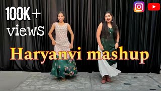 HARYANVI MASHUP  Dance video  Nritya an art [upl. by Nreval]