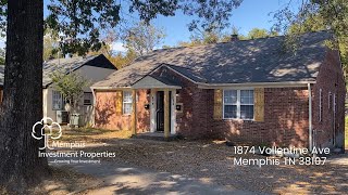 1876 Volliintine Ave MEMPHIS TN WALKTHROUGH [upl. by Esyle362]