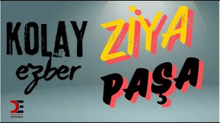 Ziya Paşanın eserleri kolay ezber [upl. by Yendahc]