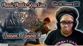 Percy Jackson and the Olympians Season 1 Episode 8 Reaction  I CLEARLY AM AN ORACLE GIVE US S2 [upl. by Neetsyrk872]