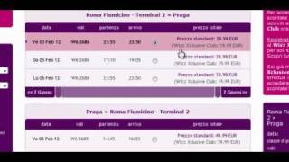 Wizzair Come ricercare e prenotare voli low cost [upl. by Nairot475]