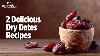 2 Delicious Dry Dates Recipes  Dry Dates Juice  Dry Dates Halwa [upl. by Lamak]