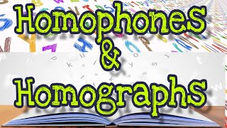 English grammar  Homophones amp Homographs [upl. by Gault]