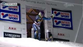 Stiegler Skis Out in Are GS  USSA Network [upl. by Starling918]