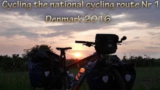 Cycle Touring the West coast of Jutland Denmark following the National cycle route nr 1 [upl. by Eberhard468]