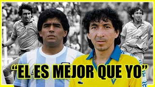 CUANDO MARADONA ADMITIÓ QUE NO ERA EL MEJOR DEL MUNDO [upl. by Adnoved]