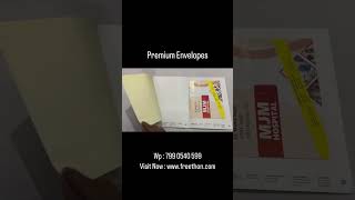 Premium Envelopes Freethon Enterprise freethon graphicdesign printing printdesign rajko [upl. by Mccandless158]