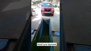 Kwid Tyre layment car automobile [upl. by Linder]