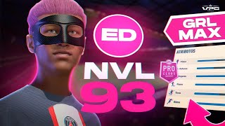 CLUBES PRO FIFA 23 🎮 EL EXTREMO con el MAXIMO GLOBAL  GRL 93 🎫 Best winger build RW  LW PRO CLUBS [upl. by Nnylodnewg]