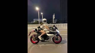 Thanks for two hundred subscribers 🎉💥 motorcycle ladiesrider celebration twohundredsubscribers [upl. by Ilaire]