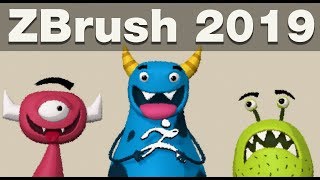 ZBrush 2019  Whats New and First Impressions [upl. by Ainegue]