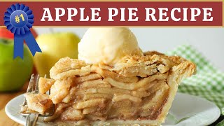 SECRETS for the BEST APPLE PIE  Delicious apple pie recipe from scratch 🍏 [upl. by Rellia]