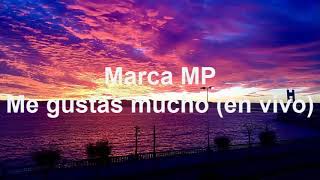 Marca MP  Me gustas mucho 2020 Vídeo con Letras [upl. by Nyraa157]