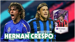 REVIEW HERNAN CRESPO UT FC ONLINE  chân 55  mất quotsút xoáyquot amp quotma tốc độquot so với ICON [upl. by Cooperstein811]