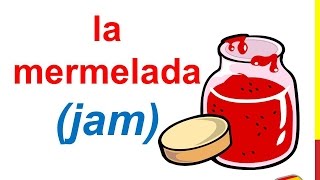 Spanish Lesson 48  CONDIMENTS HERBS and SPICES in Spanish Food and drinks vocabulary [upl. by Nirek918]