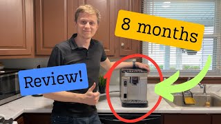 De’Longhi Magnifica Evo Automatic Espresso 8 month Review [upl. by Ariaes]