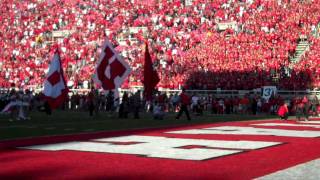 Utah Utes football Fans and players celebrate at RiceEccles Stadium Sept 1 2011 [upl. by Olsen708]