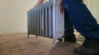 HOT WATER RADIATOR REMOVAL [upl. by Sisely]